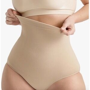Shapermint Essentials High-Waisted Shaper Panty Beige Size M/L NEW